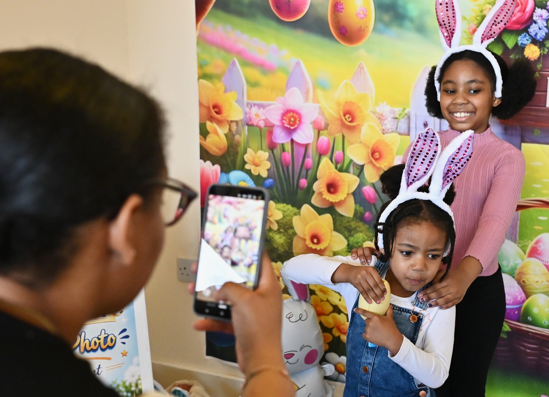 Real community moment from the D’Key Civic Easter Family Event 2026