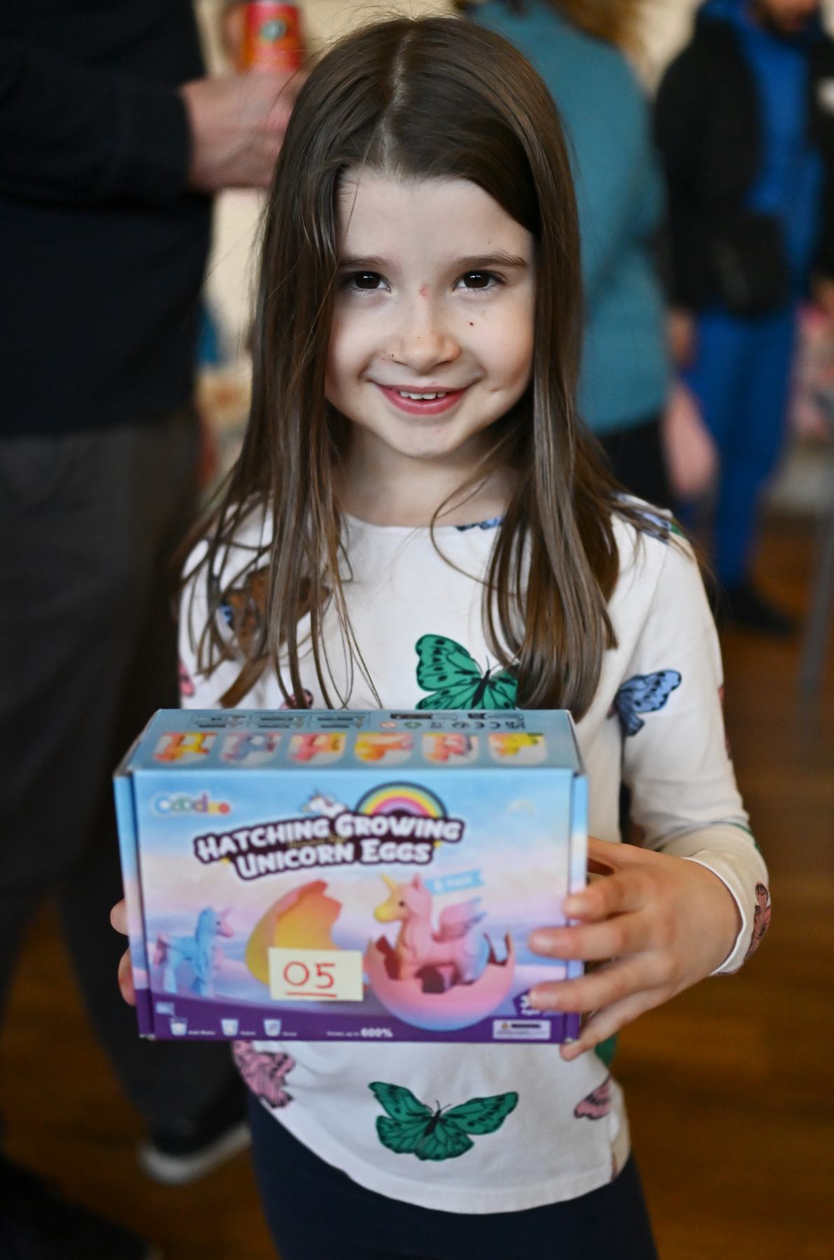 Prize presentation at the D’Key Civic Easter Family Event