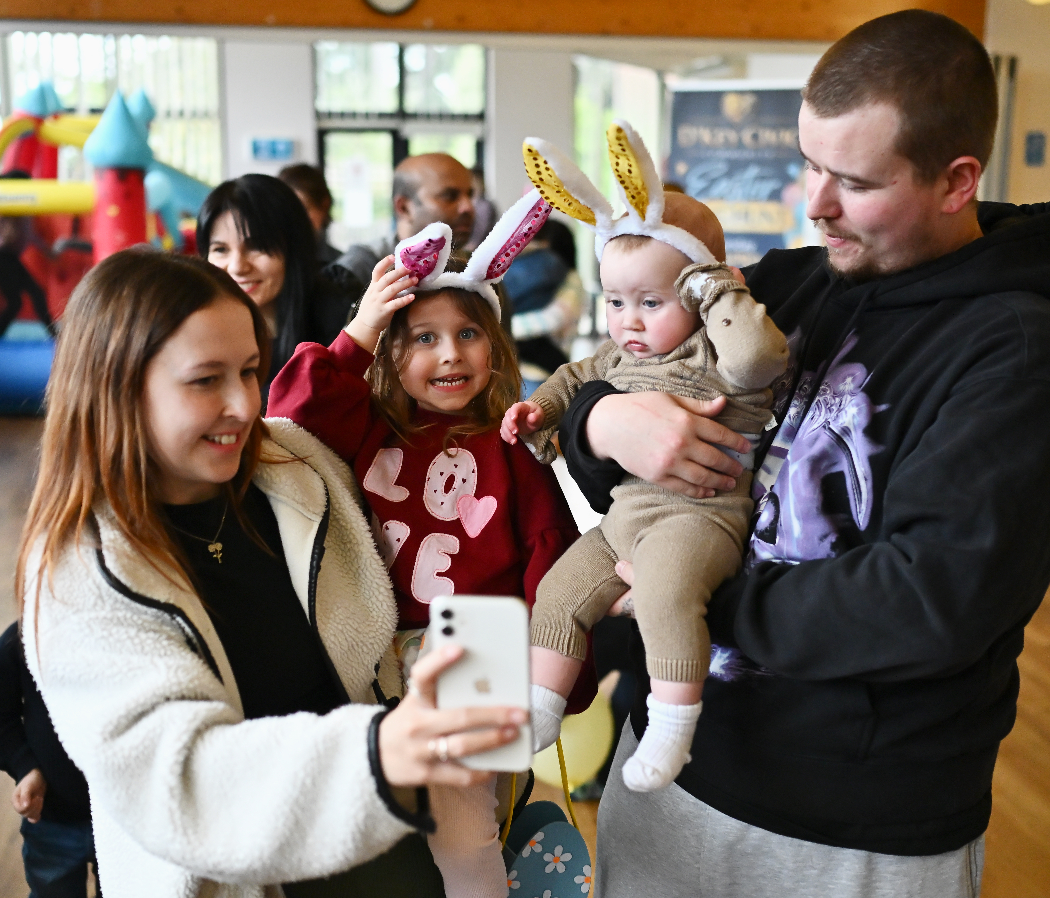 Family highlight from the D’Key Civic Easter community event