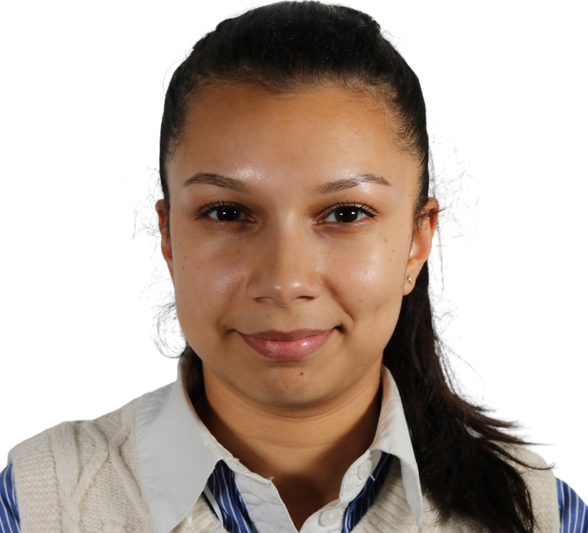 Portrait of Maria smiling